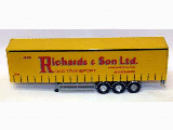CURTAINSIDE TRAILER TRI-AXLE JACK RICHARDS (R874 ACL)